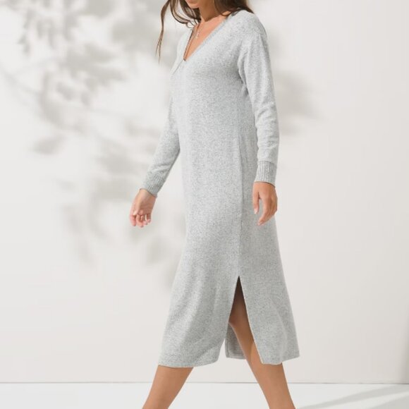 NWT Soma BRUSHED COZY Long Sleeve Lounger - Picture 3 of 3